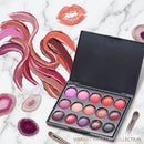 TAVICE 15 - Color Lip Gloss Palette Makeup Set with Lipstick and Vanity Case, Ideal for Professional and Personal Use - Tavice