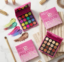 TAVICE 16 - Color Eyeshadow Palette Highly Pigmented Matte, Earth & Vibrant Rainbow Shades, Portable and Long - Lasting Makeup - Battery Mate