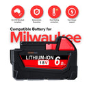 Tavice 18V Milwaukee Compatible 6.0Ah Lithium XC Battery | Suits M18 48 - 11 - 1840 48 - 11 - 1860 - Tavice