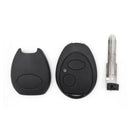TAVICE 2 Button Complete Car Key Remote Replacement Compatible with Land Rover Discovery 2, Range Rover & Land Rover 2 Models - Battery Mate