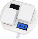 TAVICE 2-Pack 2200mAh 7.4V Replacement Batteries with Dual USB LCD Charger for Arlo Pro & Pro 2 VMA4400 VM4030 - Battery Mate