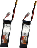 TAVICE 2 Pack 3S LiPo Battery 11.1V 5200mAh 120C with XT60 Connector Compatible with RC Car, Helicopter, Airplane & Quadcopter - Battery Mate