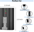 TAVICE 2 - Pack 6040mAh 3.65V Rechargeable Replacement Batteries with Dual Charger Station for Ring Video Doorbell 2/3/4, Spotlight Cam & Stick Up Cam - Tavice