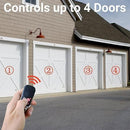 TAVICE 2 Pack ATA PTX5 TrioCode Garage Door Remote Replacement – Compatible with PTX - 5v1, GDO 11v1, 6v3, 6v4 - Battery Mate