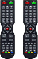 TAVICE 2 PACK Compatible Remote For SONIQ QT1E QT155 QT166 QT138 Remote TV E55V13A E55V14B - Battery Mate