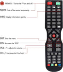TAVICE 2 PACK Compatible Remote For SONIQ QT1E QT155 QT166 QT138 Remote TV E55V13A E55V14B - Battery Mate