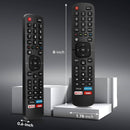 TAVICE 2 PACK EN2BS27H Replacement Remote Control – Compatible with Hisense TVs (Many 4K &amp; UHD Models) - Battery Mate