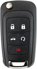 TAVICE 2 PACK For HOLDEN COMMODORE VF 5 Button Remote Flip Key Blank Shell/Case/Enclosure - Tavice