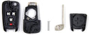 TAVICE 2 PACK For HOLDEN COMMODORE VF 5 Button Remote Flip Key Blank Shell/Case/Enclosure - Battery Mate