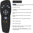 TAVICE 2 PACK Foxtel Remote Control Compatible Replacement Standard Q IQ2 IQ3 IQ4 HD - Tavice