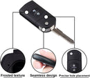 TAVICE 2 PACK Mazda 2 Button Remote Flip Key Shell Mazda 3 5 6 RX7 RX8 BT50 - With Logo - Tavice