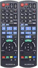 TAVICE 2 PACK N2QAYB001077 Remote Control Compatible Panasonic DMR - HWT260GN DMR - PWT560GN - Battery Mate