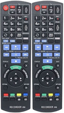 TAVICE 2 PACK N2QAYB001077 Remote Control Compatible Panasonic DMR - HWT260GN DMR - PWT560GN - Tavice