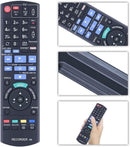 TAVICE 2 PACK N2QAYB001077 Remote Control Compatible Panasonic DMR - HWT260GN DMR - PWT560GN - Battery Mate