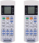 TAVICE 2 PACK Panasonic Replacement Air Conditioner Remote model ECONAVI Inverter NANOE - G - Tavice