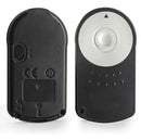 TAVICE 2 PACK RC - 6 Wireless IR Shutter Remote Control for Canon EOS 650D 60D 600D 550D 7D 5D - Battery Mate