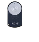 TAVICE 2 PACK RC - 6 Wireless IR Shutter Remote Control for Canon EOS 650D 60D 600D 550D 7D 5D - Battery Mate