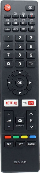 TAVICE 2 PACK Remote for HITACHI CLE - 1031 TV 55UHDSM8 65UHDSM8 70UHDSM8 75UHDSM8 - Tavice