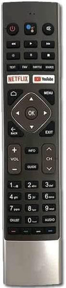 TAVICE 2 Pack Replacement EKO ENTERTAINMENT TV Remote Control for K40FSG K40USG K50USG K58USG K32HSG K65USG - Battery Mate