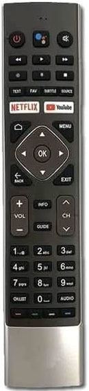 TAVICE 2 Pack Replacement EKO ENTERTAINMENT TV Remote Control for K40FSG K40USG K50USG K58USG K32HSG K65USG - Tavice