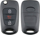 TAVICE 2 Pack Replacement remote Flip car key shell suitable for HYUNDAI i20 i30 i35 - Tavice
