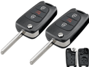 TAVICE 2 Pack Replacement remote Flip car key shell suitable for HYUNDAI i20 i30 i35 - Tavice