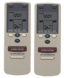 TAVICE 2 PACK Replacement Rinnai YKR - L/101E, Akai AK - 9000WIFI Air Conditioner Remote Control - Tavice