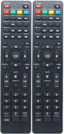 TAVICE 2 Pack Replacement TV Remote Control – Compatible with Bauhn ATV50UHD / ATV‑55UHDC‑0717 / ATV‑55FHDED / ATV‑40FTHED - Tavice