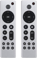 TAVICE 2 PACK Replacement Universal Infrared Remote Control Compatible For Apple TV1/TV2/TV3 - Tavice