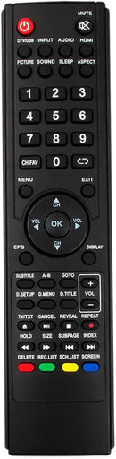 TAVICE 2 PACK TEAC TV Compatible 0118020315 Remote Control FOR LCDV2656HDR LCDV3256 - Battery Mate