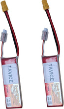 TAVICE 2S LiPo Battery 7.4V 2200mAh 30C Compatible with RC Cars, Trucks, Airplanes & Boats - Battery Mate