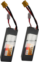 TAVICE 2S LiPo Battery 7.4V 5200mAh 80C Hard Case with T Connector Compatible with RC Cars, Trucks & Vehicles - Tavice