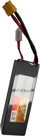 TAVICE 2S LiPo Battery 7.4V 5200mAh 80C Hard Case with T Connector Compatible with RC Cars, Trucks & Vehicles - Tavice