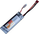 TAVICE 2S LiPo Battery 7.4V 6200mAh 50C Hard Case with T Connector Compatible with RC Cars, Trucks, 1/8 & 1/10 Buggy - Tavice