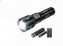 TAVICE 30W Super Bright LED Flashlight, Rechargeable, Waterproof Emergency Torch with 26650 Battery for Camping, Hiking, Car Repair - Tavice