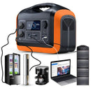 Tavice 310,000mAh 1200w Camping Outdoor Portable Power Station / Solar Generator with Fast Charge support - Tavice