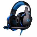 TAVICE 3.5Mm Wired Led Gaming Headphone Noise Cancelling With Mic For Laptop Ps4 Xbox One | Blue + Black - Tavice