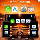 Tavice 4 - in - 1 Wireless CarPlay & Android Auto Adapter with Video & WiFi Support | CarPlay, Android Auto, AirPlay & Miracast Screen Mirroring - Battery Mate