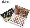 TAVICE 40 - Color Eyeshadow Palette Earth Tone Matte & Shimmer Shades with Contour, Professional Eye Makeup - Tavice