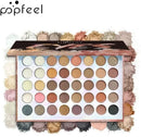 TAVICE 40 - Color Eyeshadow Palette Earth Tone Matte & Shimmer Shades with Contour, Professional Eye Makeup - Tavice