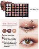 TAVICE 40 - Color Eyeshadow Palette Matte, Shimmer & Metallic Eye Makeup Palette for Long - Lasting, Blendable Looks - Tavice