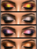 TAVICE 40 - Color Eyeshadow Palette with 8 - Piece Makeup Brush Set Earth Tone Cosmetic Collection - Tavice