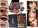 TAVICE 40 - Color Eyeshadow Palette with 8 - Piece Makeup Brush Set Earth Tone Cosmetic Collection - Battery Mate