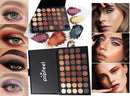 TAVICE 40 - Color Eyeshadow Palette with 8 - Piece Makeup Brush Set Earth Tone Cosmetic Collection - Tavice