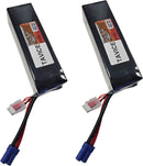 TAVICE 4S LiPo Battery 14.8V 9000mAh 130C with EC5 Connector Compatible with RC Car, Airplane, Jet & Helicopter - Tavice