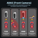 TAVICE 6 - Lens 4G Dash Cam 4K Front & 2K Rear Camera, Sony STARVIS IMX335 & IMX307, Video Recorder for Car - Battery Mate
