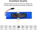 TAVICE 6400mAh L70 Replacement Battery Compatible with Eufy RoboVac L70 Hybrid T2190 / T2190G21 Series Robot Vacuum Lithium - Ion Battery Pack (INR18650M26 - 4S2P) - Battery Mate