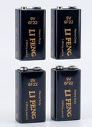 TAVICE 9V Lithium - ion Batteries (6F22), Replacement for Multiple 9V Devices, Long - Lasting Battery – 4 Pack - Tavice