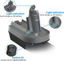 Tavice Adapter For DeWalt Milwaukee Bosch Battery Convert To Dyson V6 AU - Tavice