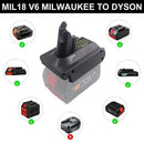 Tavice Adapter For DeWalt Milwaukee Bosch Battery Convert To Dyson V6 AU - Tavice